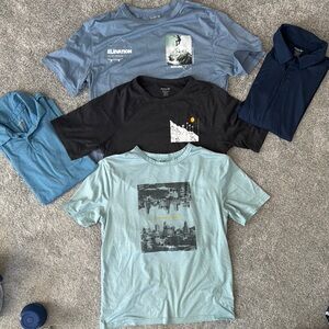 Old Navy Active Cloud Soft Boys Graphic T’s & Polos - Sz L (10-12)